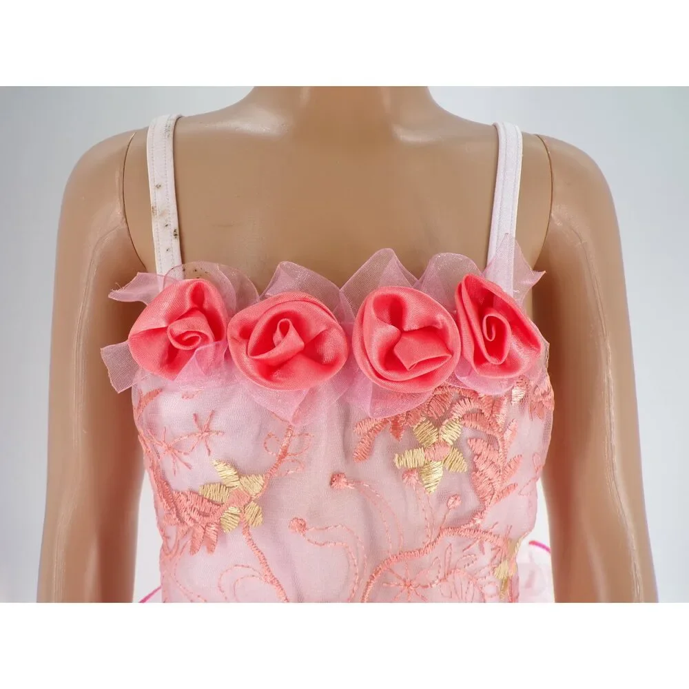Pre-Owned Dance Costume Curtain Call E2121 Small Child Peach Ballet